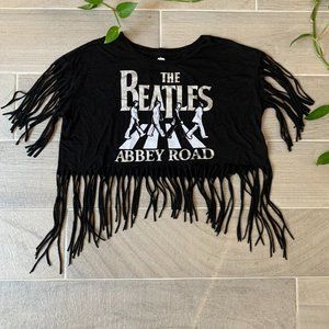 Beatles Fringe Crop Top
